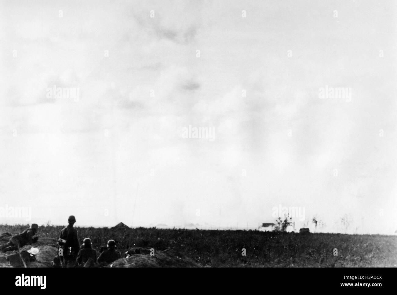 Il tedesco di fanti sul Fronte Orientale, 1941 Foto Stock