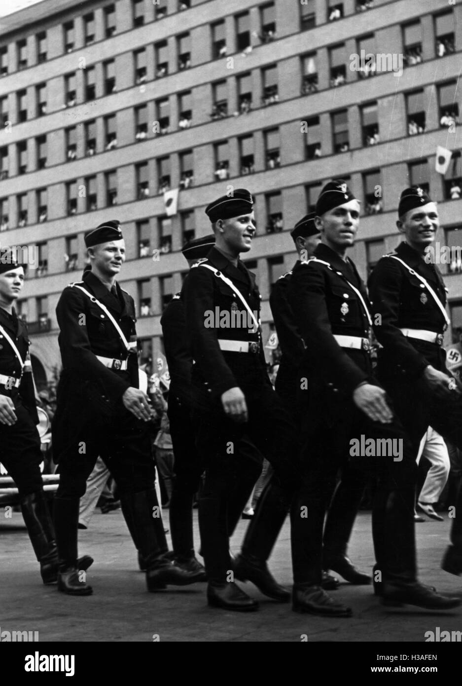 Elementi di HJ marzo a Tokyo, 1938 Foto Stock