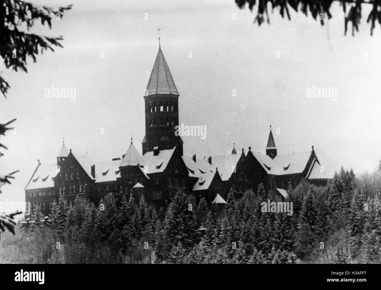 Edificio NAPOLA in Lussemburgo, 1941 Foto Stock