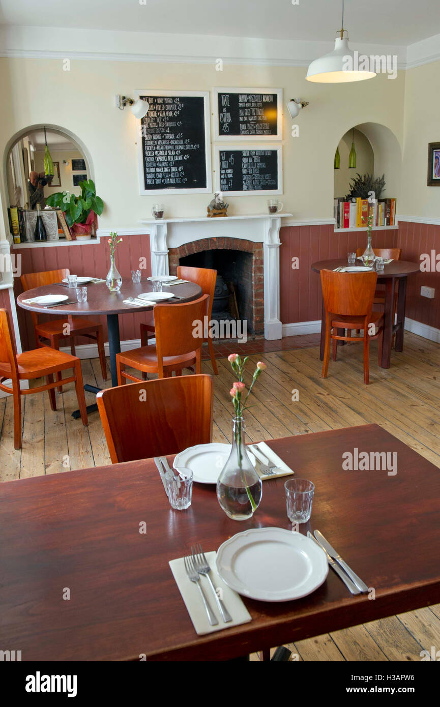 L'Osteria al carro e cavalli a Milton, Cambridgeshire, Regno Unito. Foto Stock