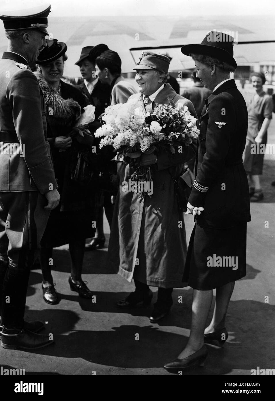 Paul von Hase, Fanni Luukkonen e altro Paolo a Berlino, 1943 Foto Stock