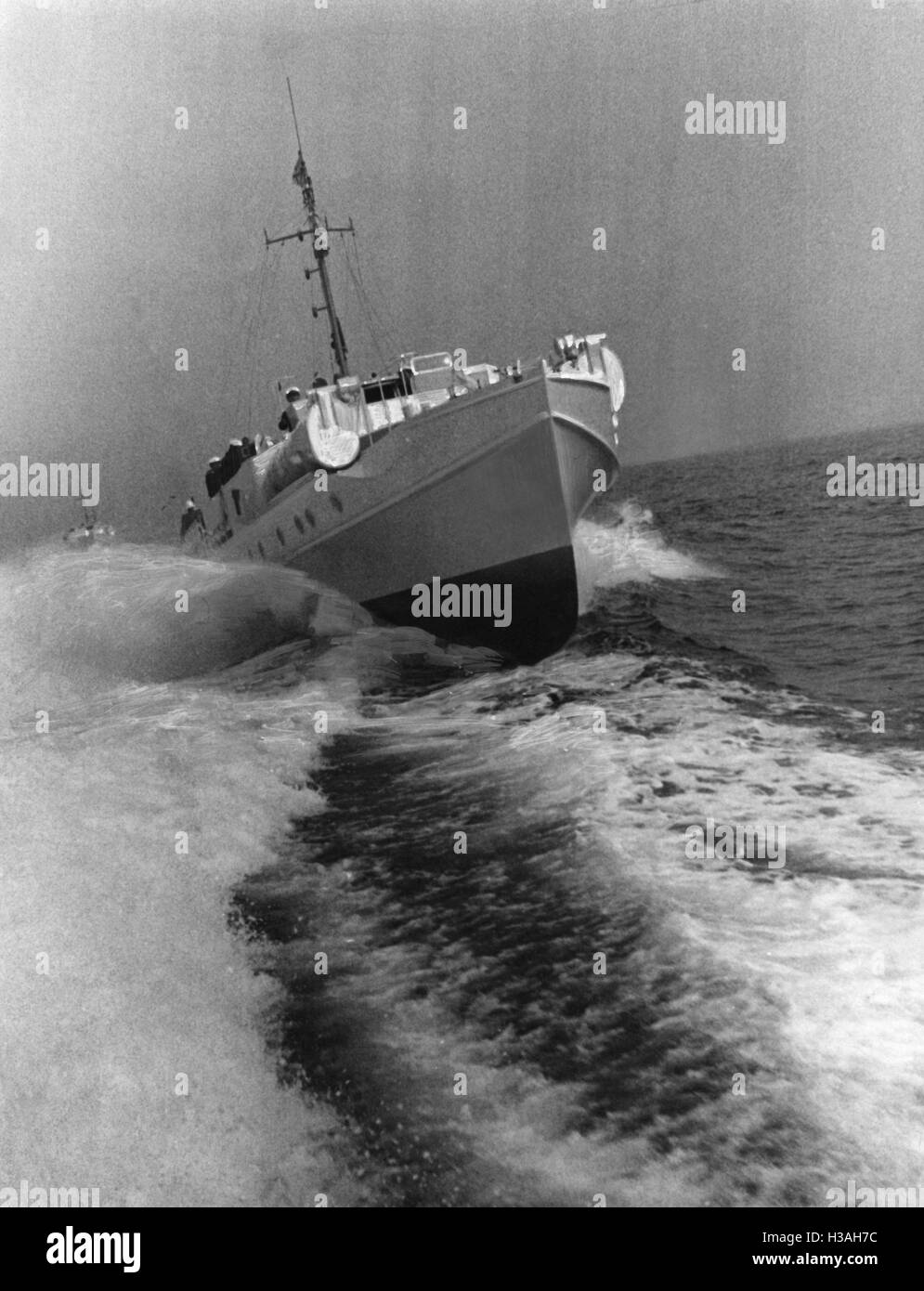 "L'E-barca ''S 20'' sull'esecuzione' Foto Stock
