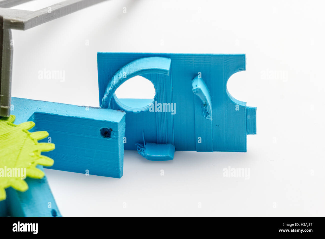 Modelli 3D realizzato da flastic Foto Stock
