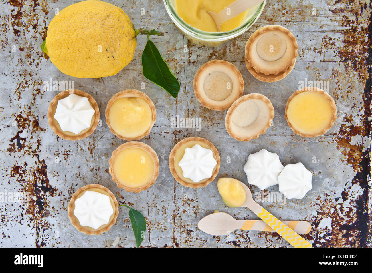 Poco Lemon Meringue Pie Foto Stock