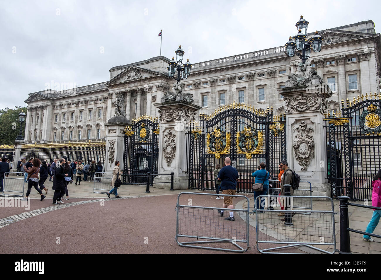 Buckingham Palace di Londra Foto Stock