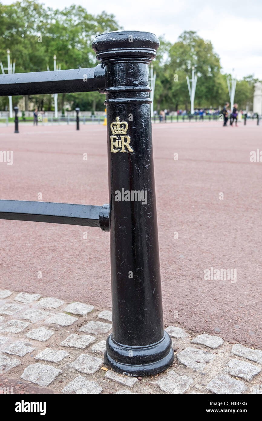 Buckingham Palace di Londra Foto Stock