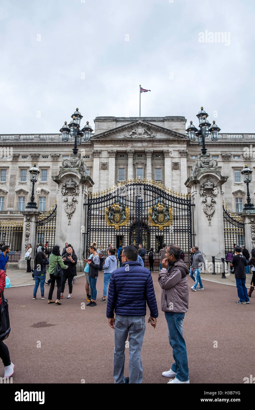 Buckingham Palace di Londra Foto Stock