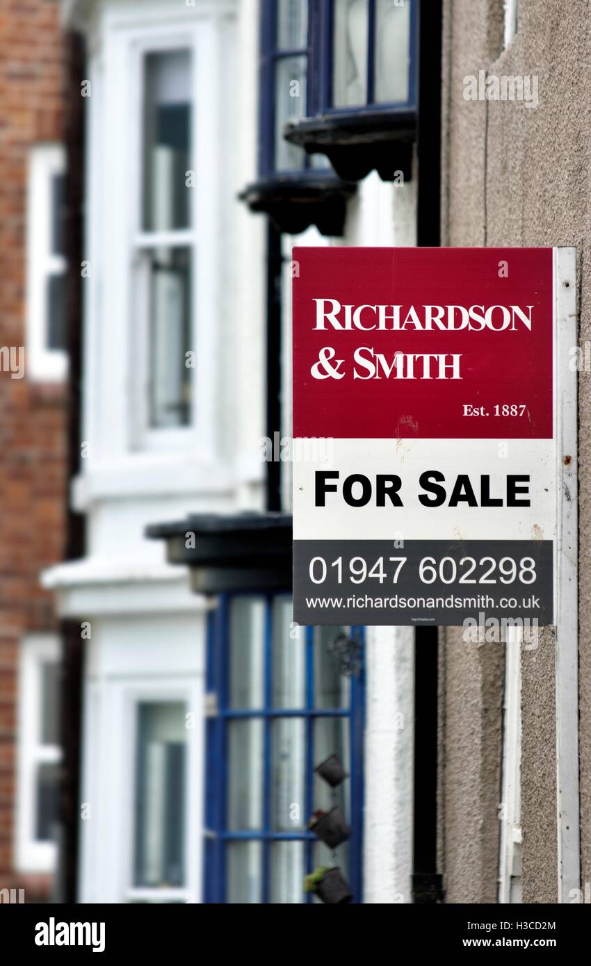 Proprietà in vendita. Foto Stock