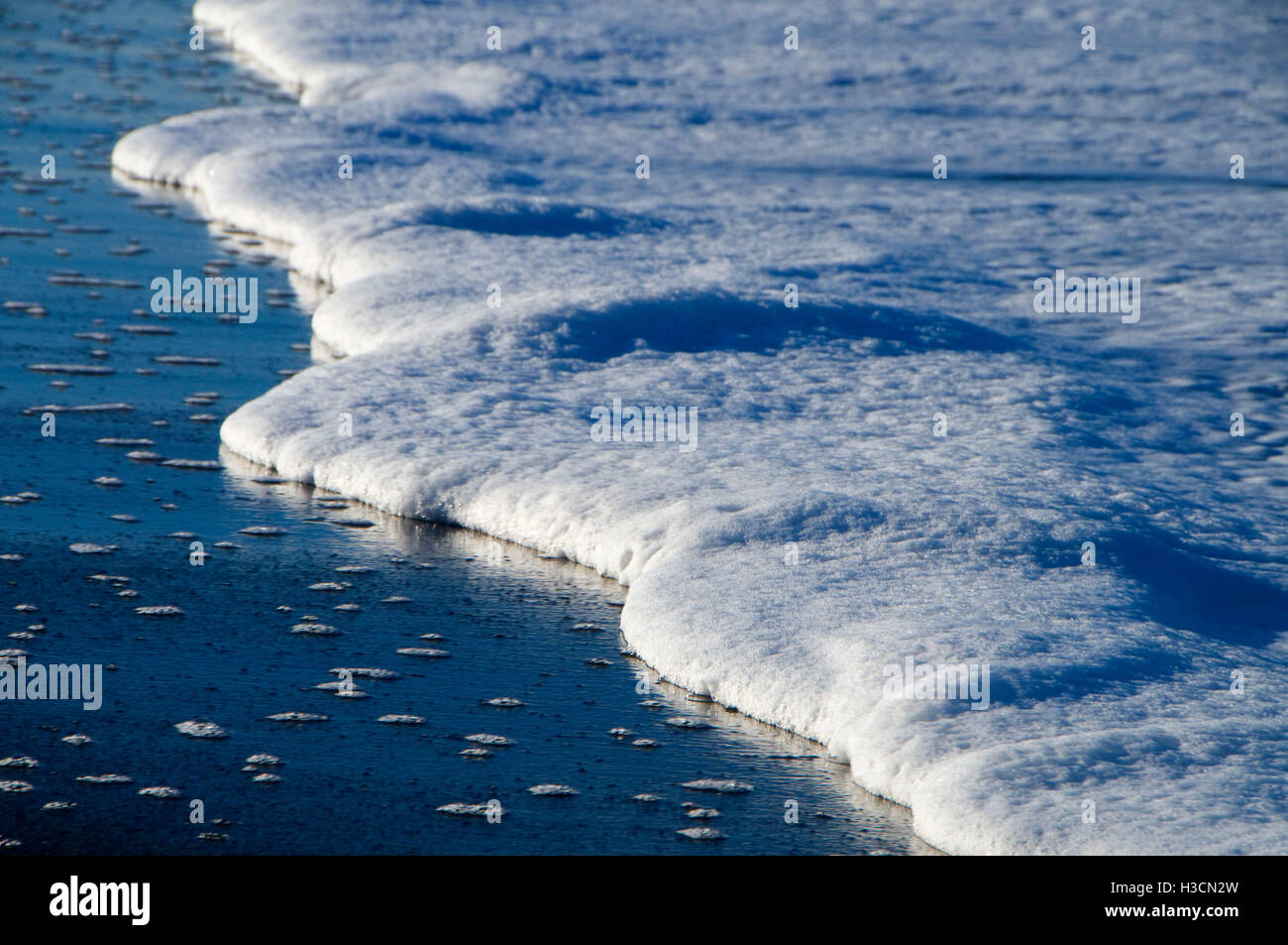 Zona di Surf, Marine giardini del parco statale, Oregon Foto Stock