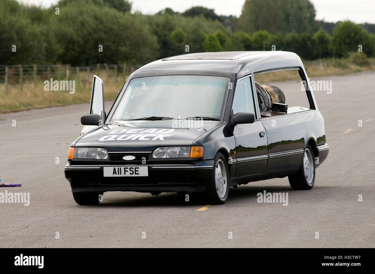 Propulsori jet powered funebre Foto Stock