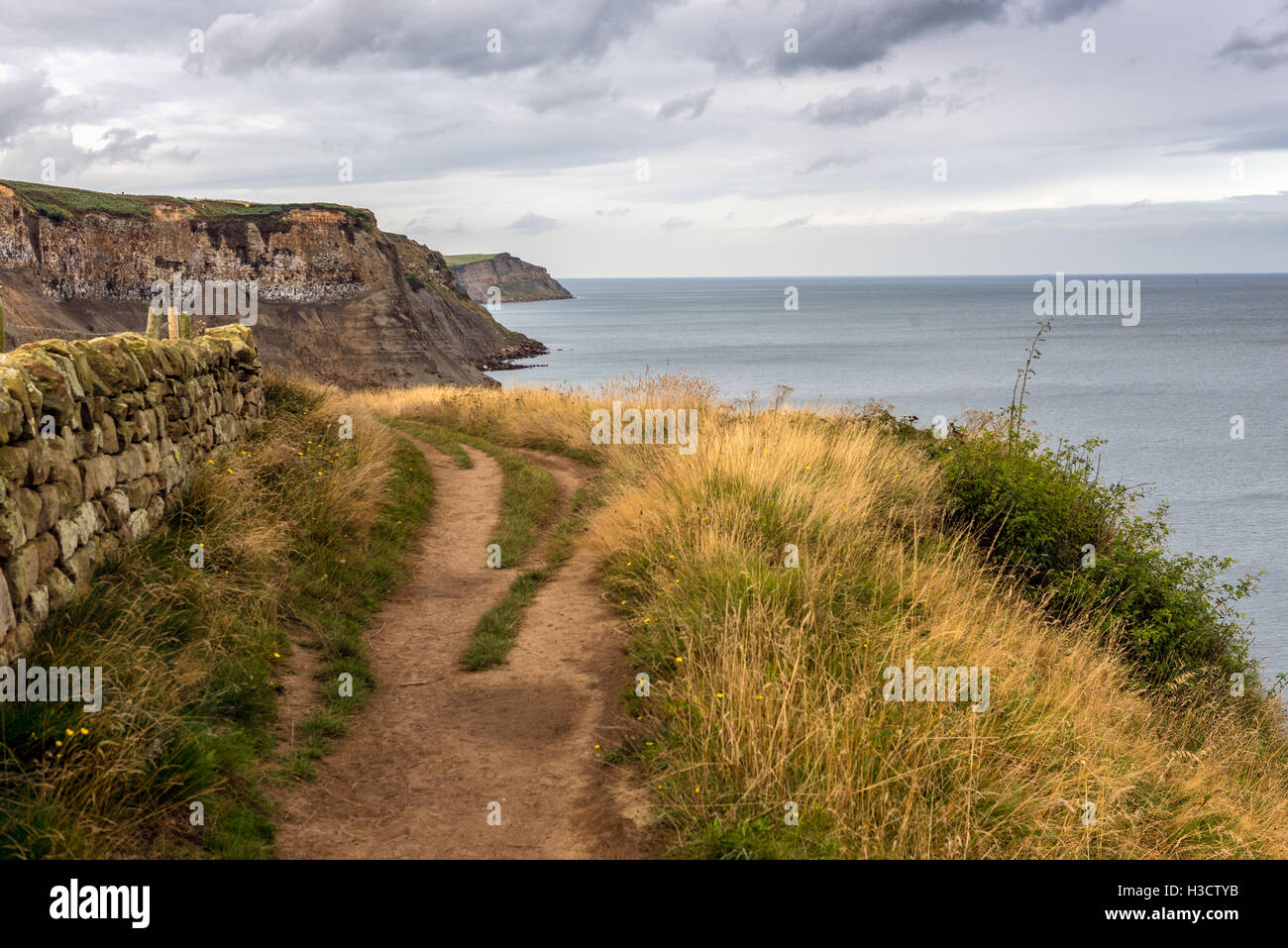 Il modo di Cleveland a caso orologio Nab vicino a Robin Hood's Bay Foto Stock