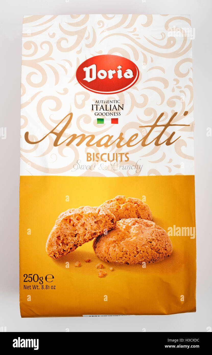 Amaretti Doria biscits Foto Stock