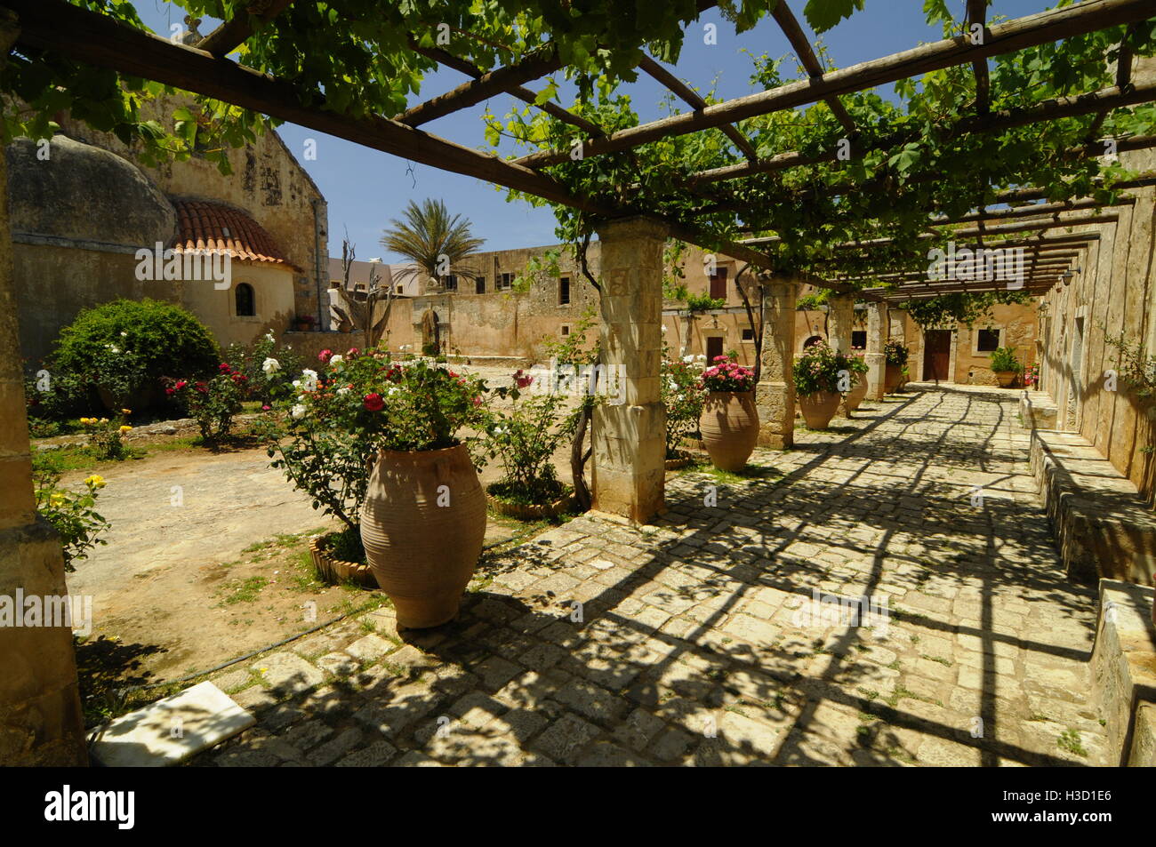 Monastero di Arcadia, Creta, Grecia Foto Stock