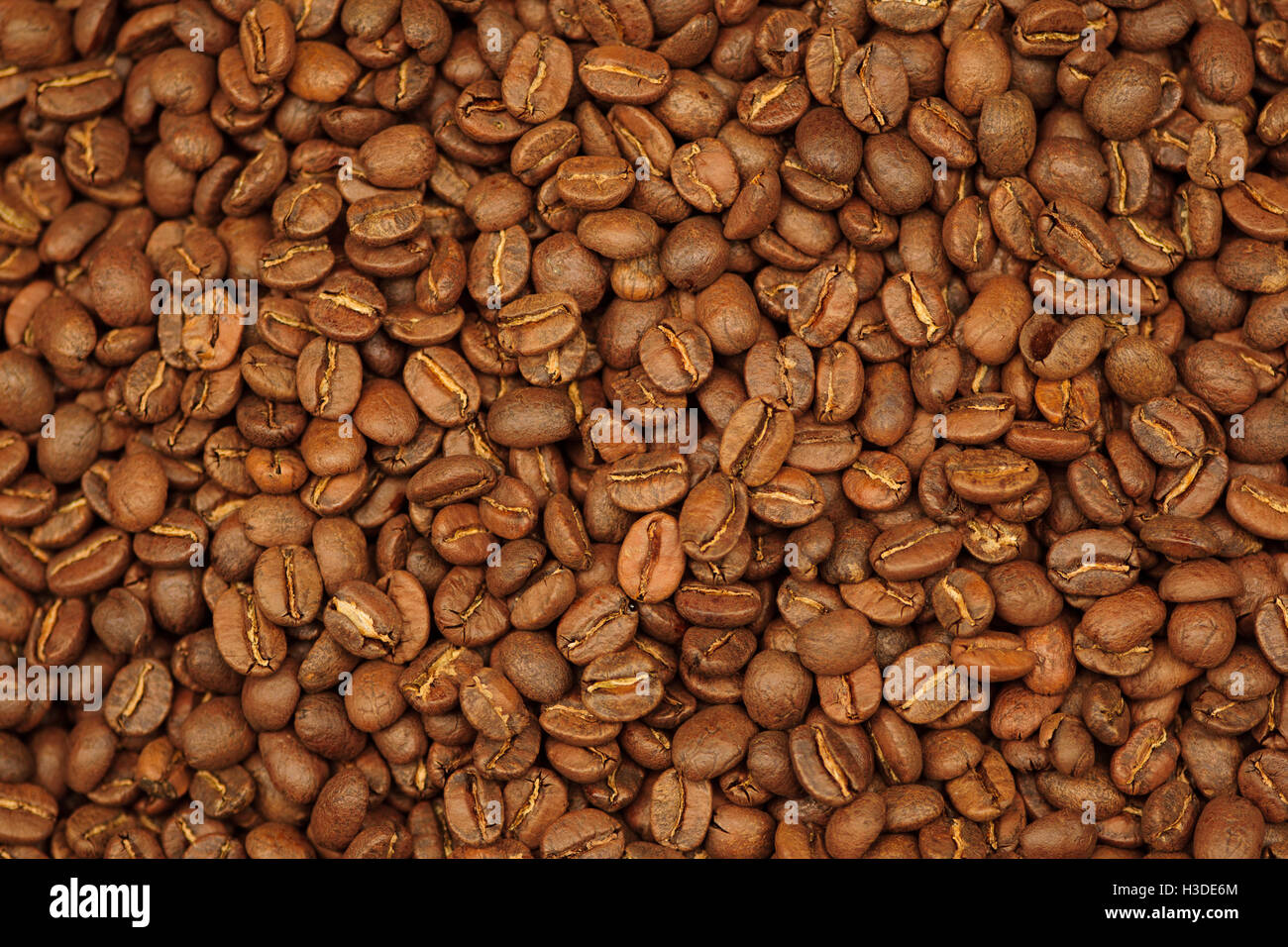 I chicchi di caffè in vendita nel mercato Foto Stock