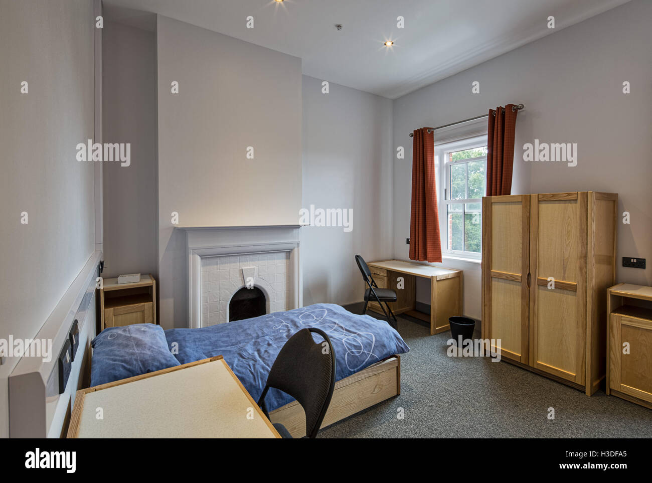 Aldenham dormitorio scolastico blocchi. Foto Stock