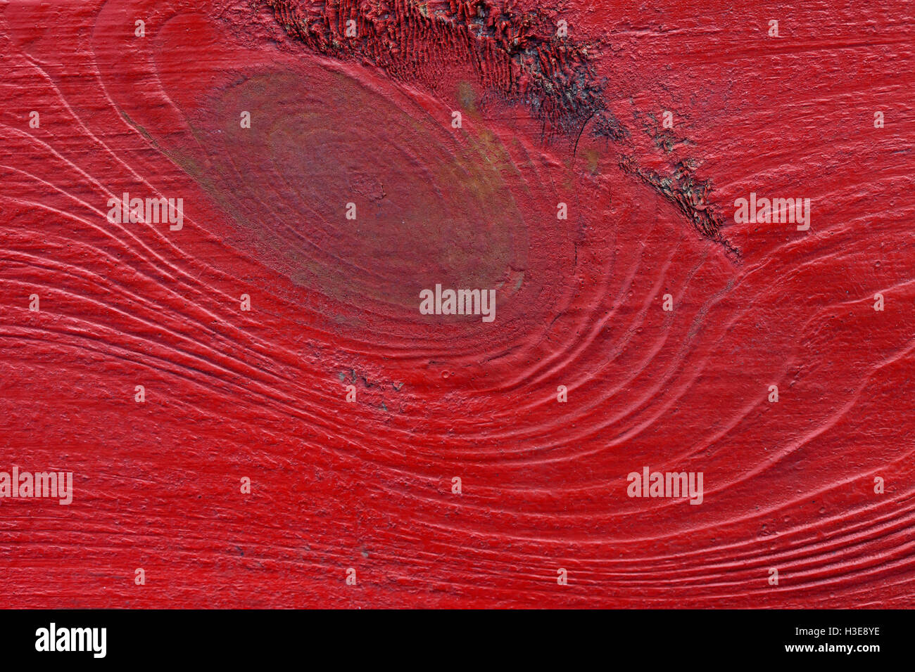 Un di legno rosso closeup texture di sfondo vividi Foto Stock