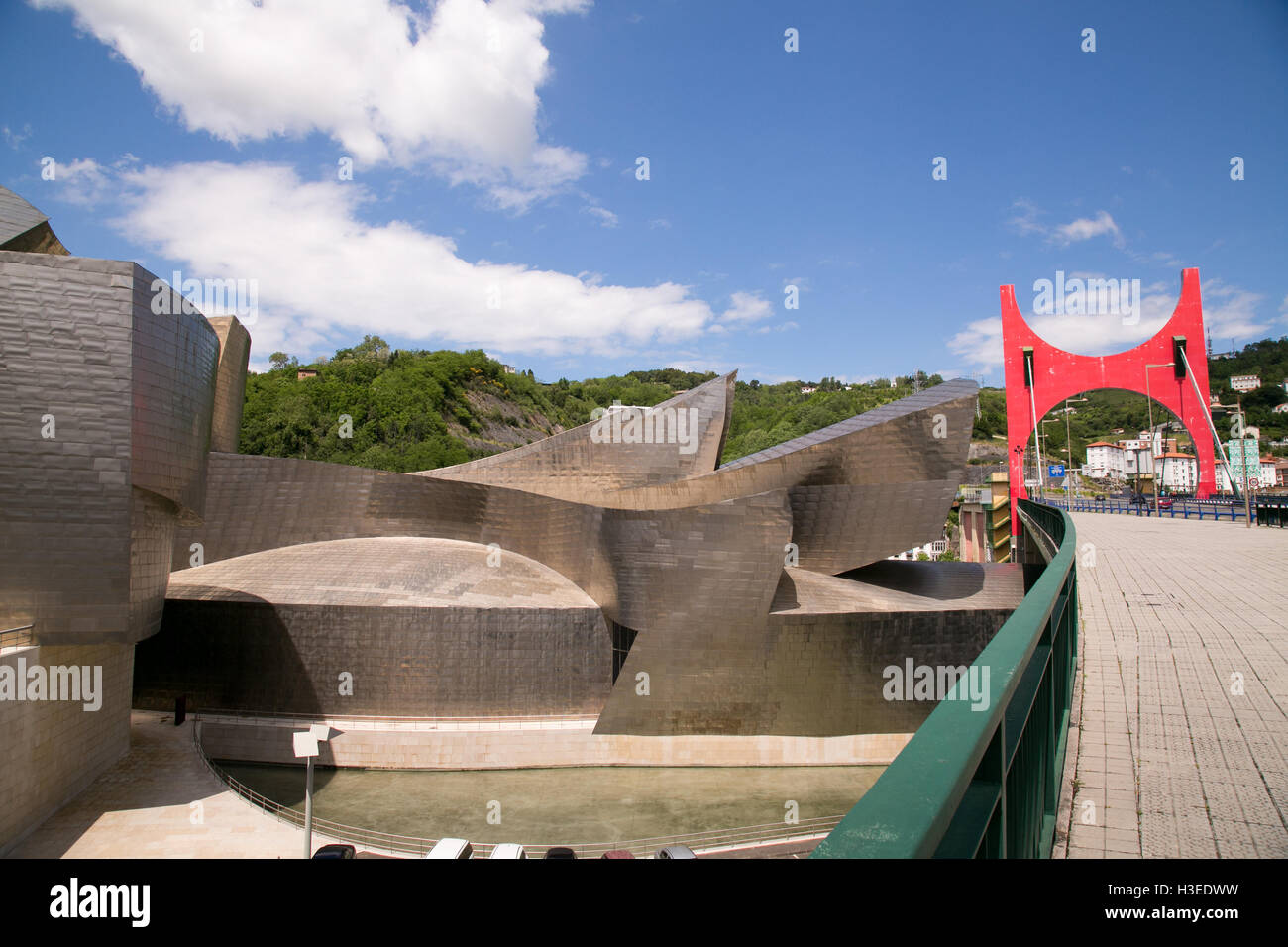 Museo Guggenheim a Bilbao, Spagna. Foto Stock