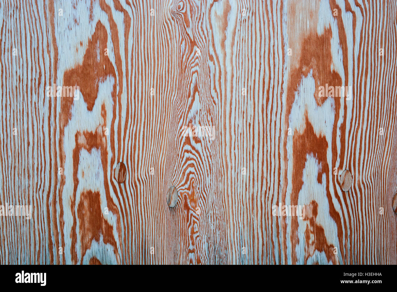 Sfondo di legno per risorse grafiche. Marrone chiaro, forme sinuose, circolare e lineare. Foto Stock
