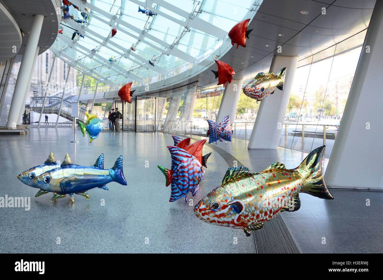 Philippe Parreno: La mia camera è un'altra Terrina di pesce Brooklyn Museum Foto Stock