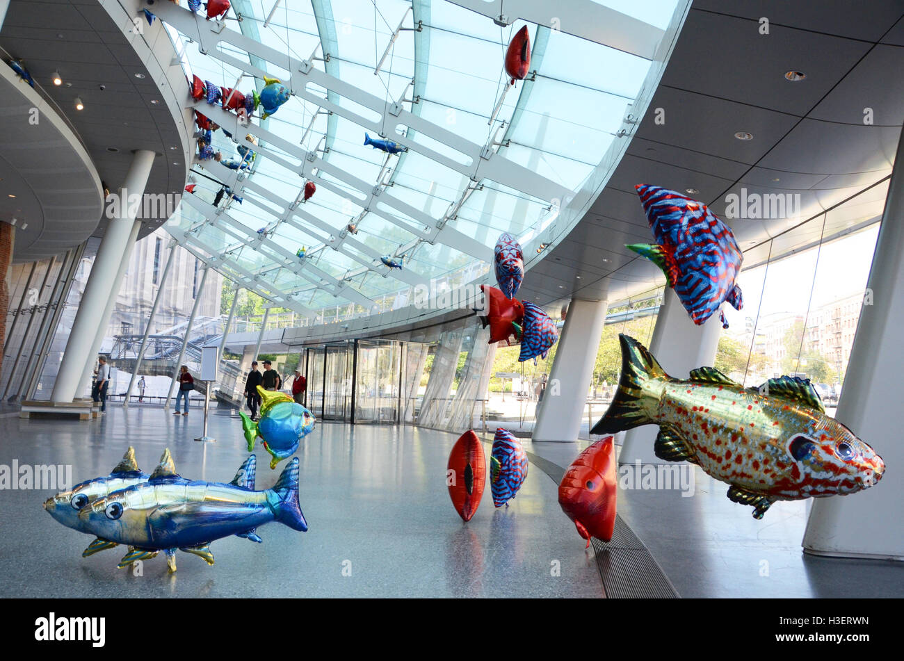 Philippe Parreno: La mia camera è un'altra Terrina di pesce Brooklyn Museum Foto Stock