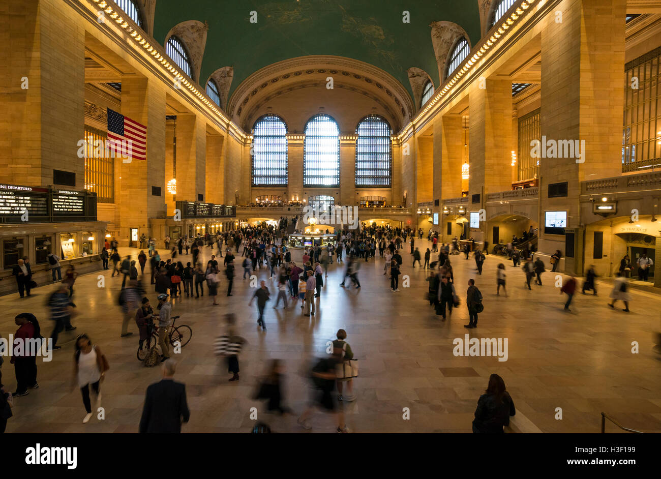 Sala principale di Grand Central Terminal di New York City Foto Stock