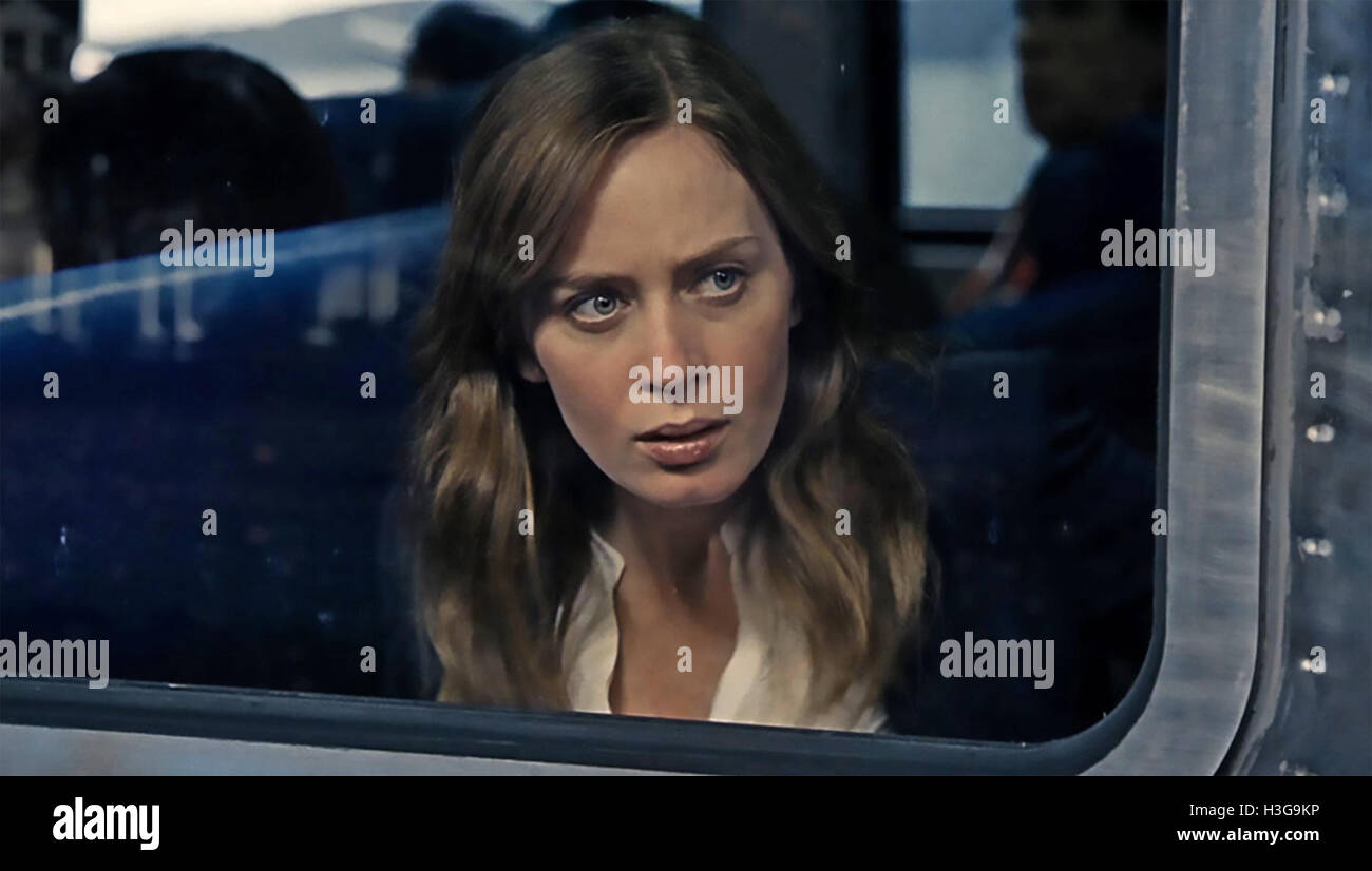 La ragazza sul treno 2016 Universal Pictures film con Emily Blunt Foto Stock