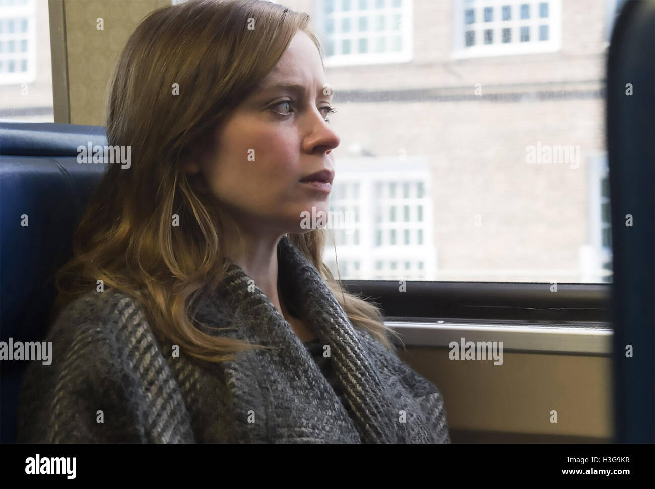 La ragazza sul treno 2016 Universal Pictures film con Emily Blunt Foto Stock