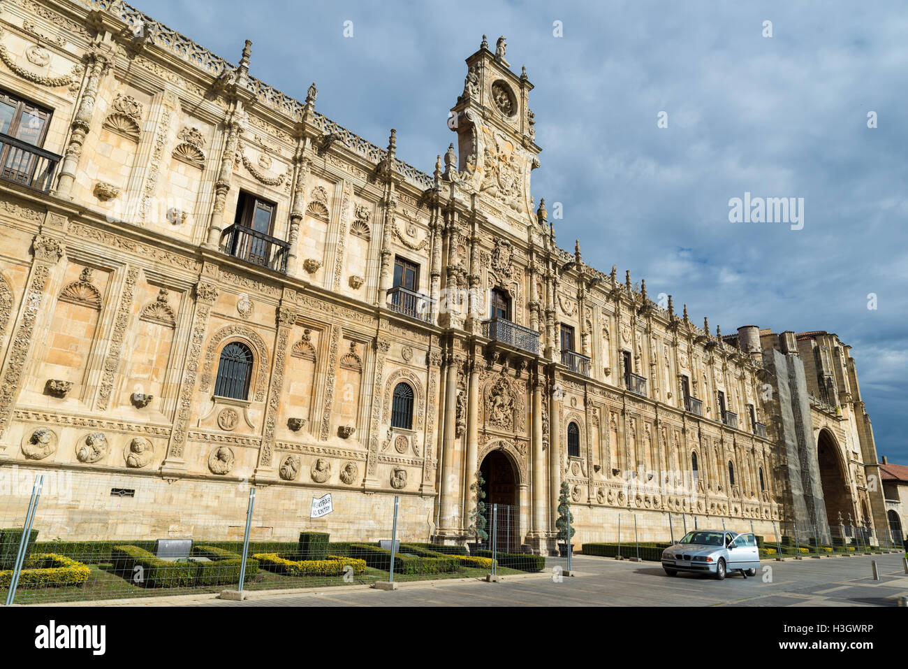 San Marcos Monastero a Leon. Spagna Foto Stock