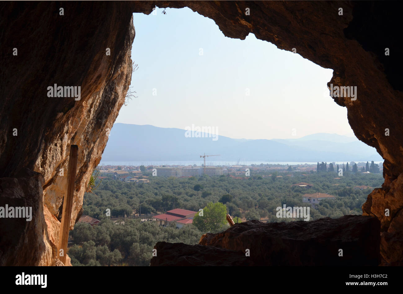 Grotte e Miniere in tutta la Grecia Foto Stock