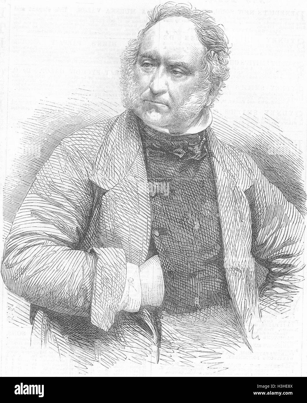 Artisti di aringa, pittore animale 1865. Illustrated London News Foto Stock