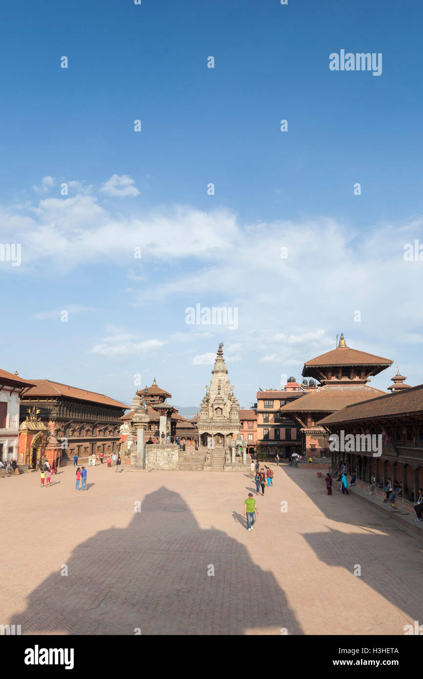 Durbar Square, Bhaktapur, Nepal Foto Stock