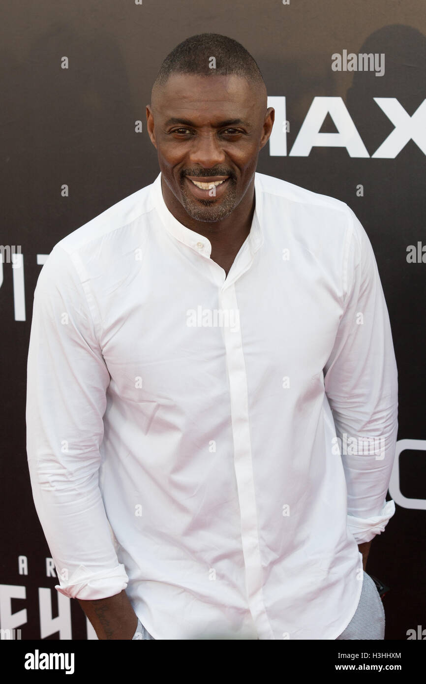 Idris Elba assiste Star Trek oltre il mondo Premier durante il San Diego Comic Con al Embarcadero Marina Park sulla luglio 20, 2016 a San Diego, California. Foto Stock