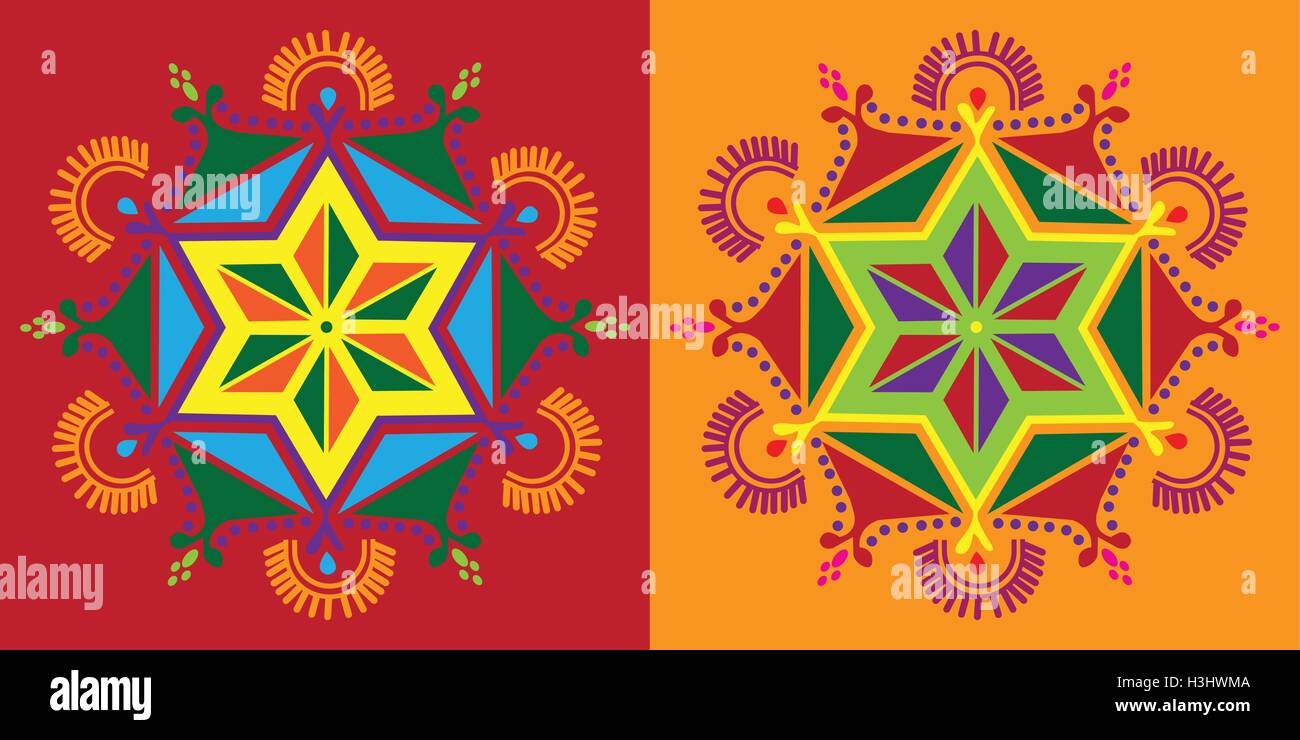 Arabesque modello geometrico Illustrazione Vettoriale