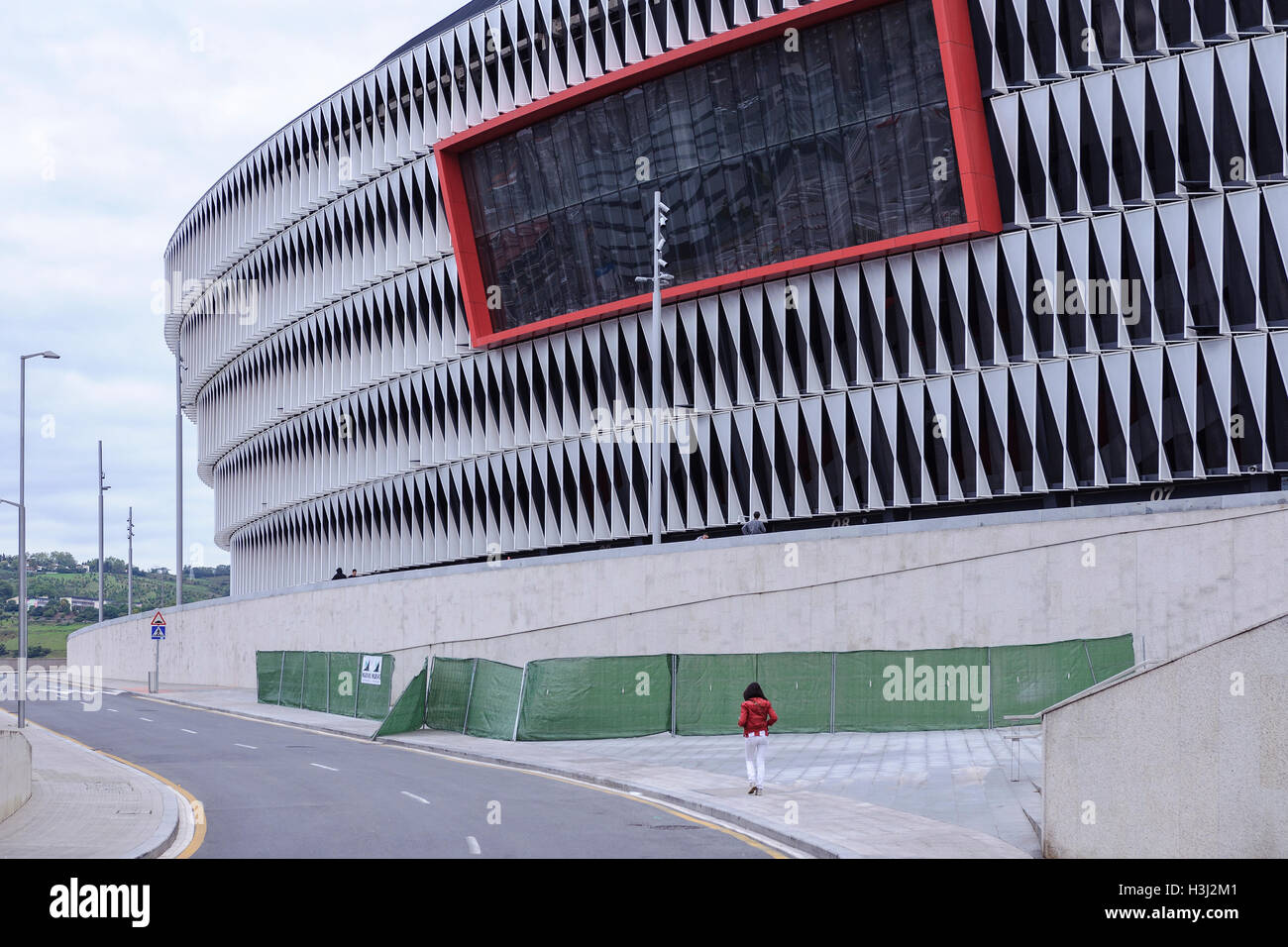 La nuova San Mamés stadio, Bilbao, Spagna. L'Europa, Foto Stock