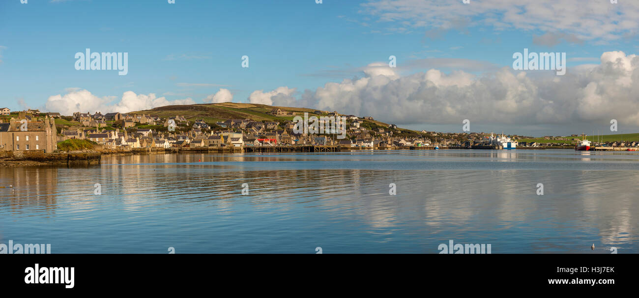 Il porto di Stromness sulla terraferma Orkney, Scotland, Regno Unito Foto Stock
