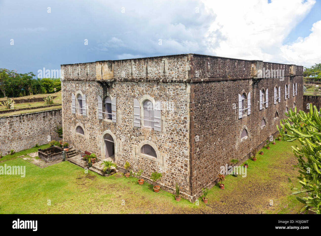 Il Fort Napoleon a Terre-de-Haut, Les Saintes isola, Guadalupa Foto Stock