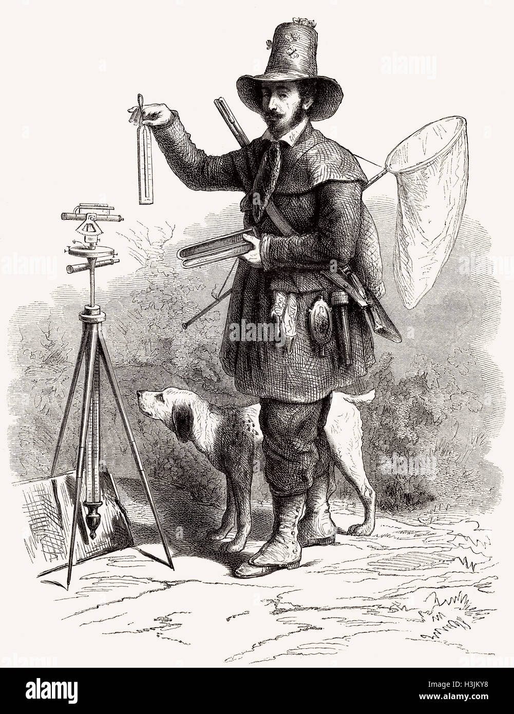 Alberto Ferrero La Marmora, 1789-1863, un soldato italiano e naturalista Foto Stock