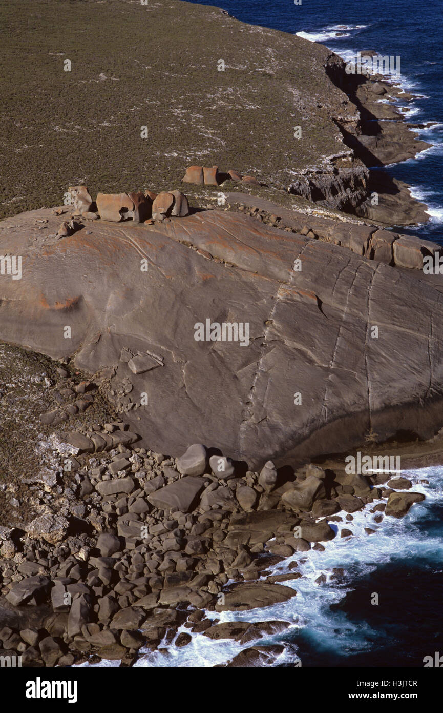 Le Remarkable Rocks, Foto Stock