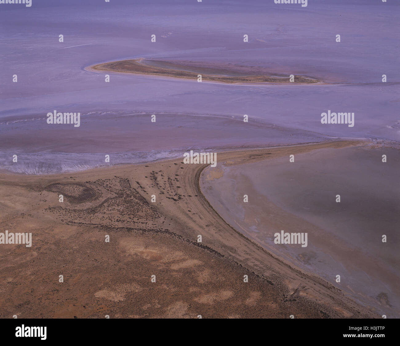 Isola di Silcrete off Babbage penisola, Foto Stock