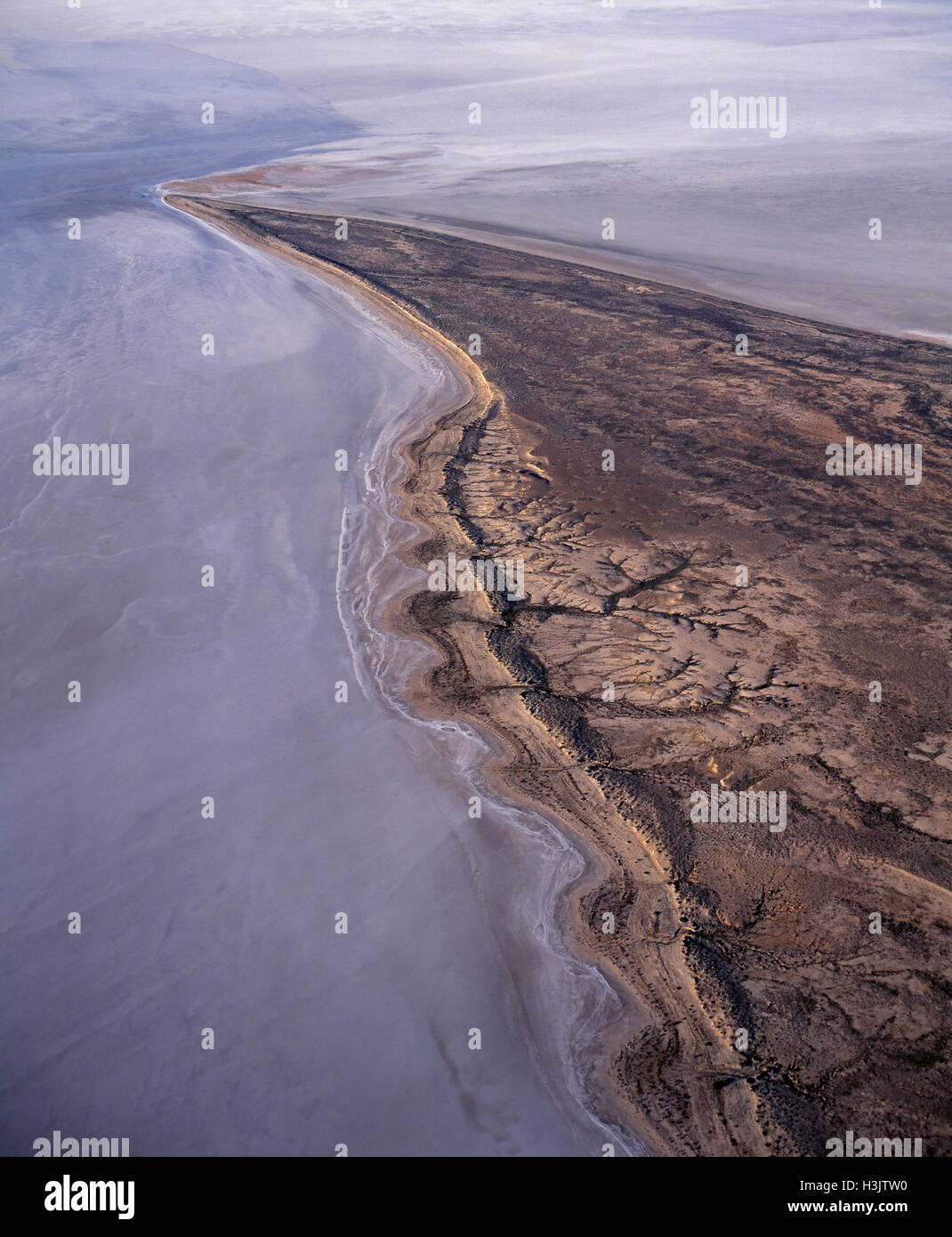 Lago Eyre nord, Foto Stock