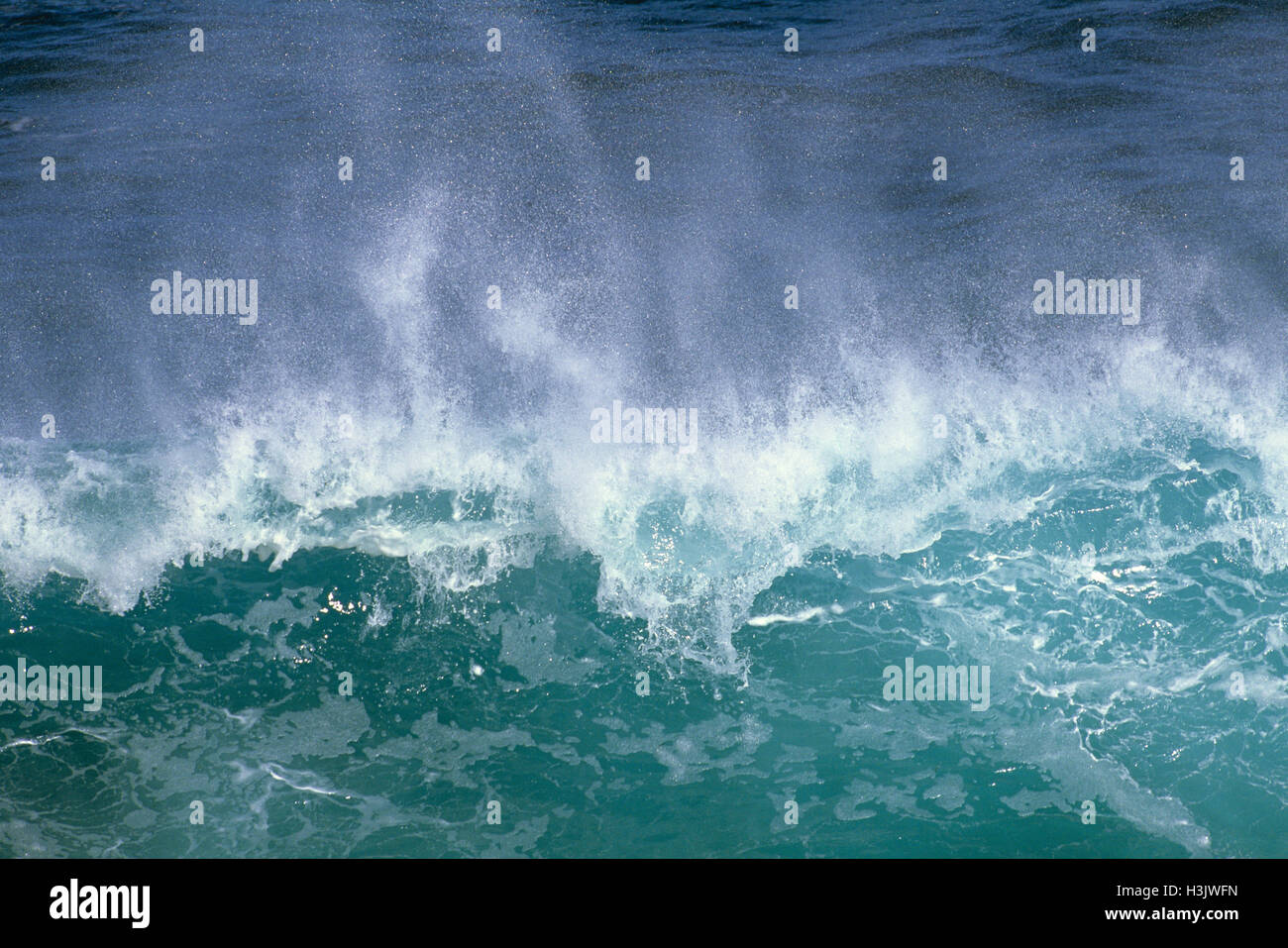 Crashing wave, Foto Stock