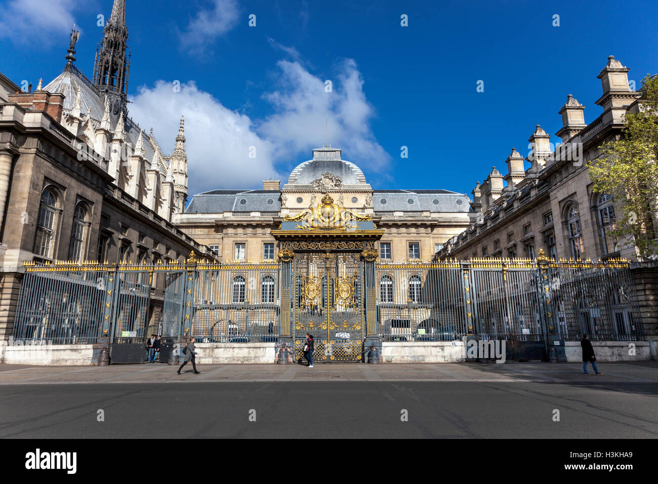 Palais de Justice, Parigi, Francia Foto Stock