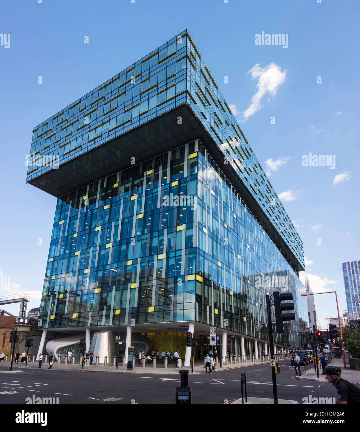 Palestra Casa completata 2006, 197 Blackfriars Road, London, Regno Unito Foto Stock