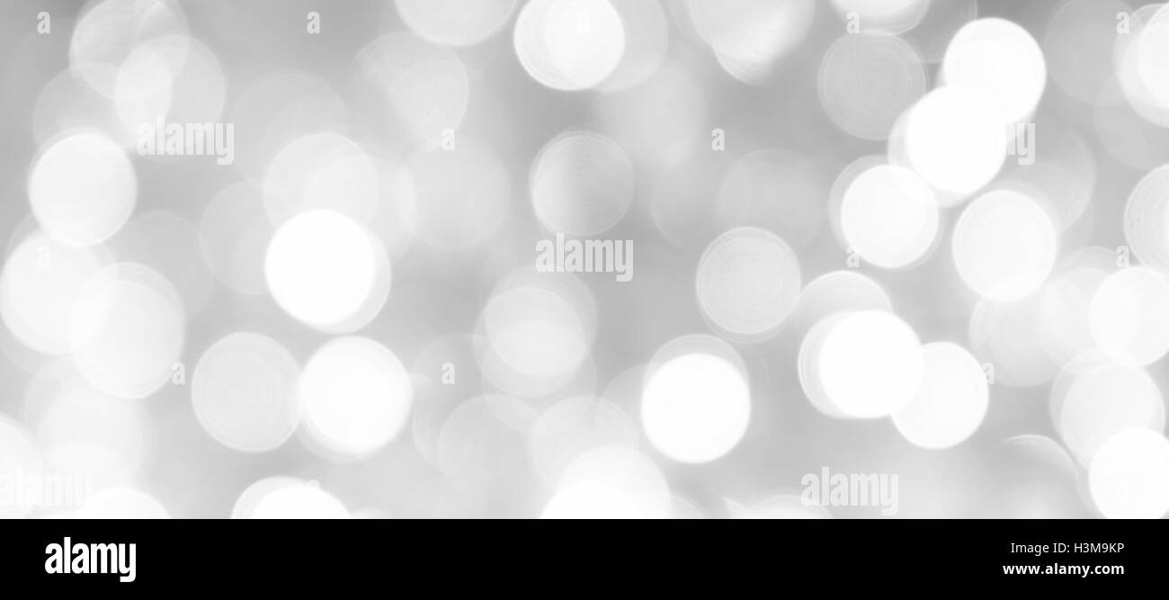 Abstract silver glitter sfondo di Natale Foto Stock
