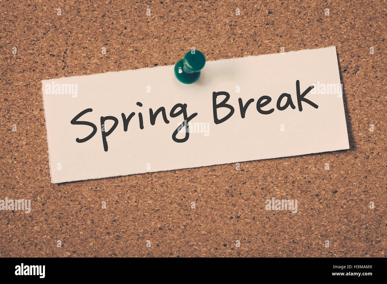 Vacanze di primavera Foto Stock