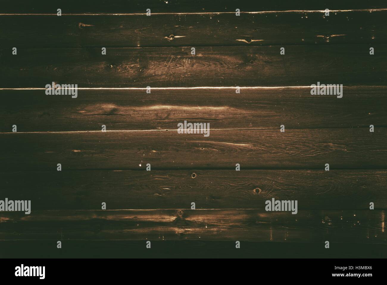 Scuri in legno invecchiato sullo sfondo. Legno rustico sfondo Foto Stock