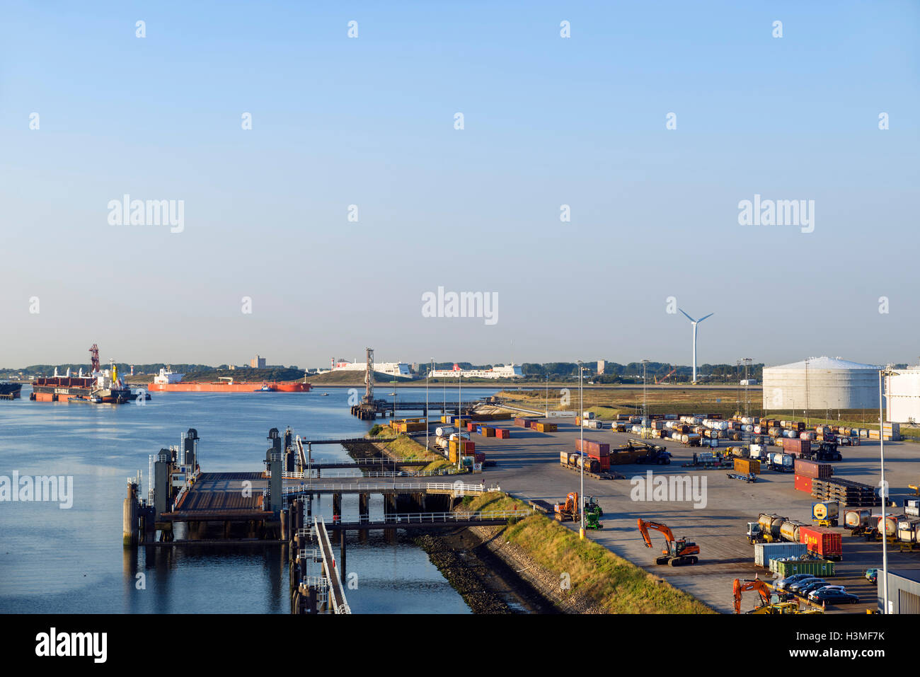 Ferry Terminal, Europort, Rotterdam, Paesi Bassi Foto Stock