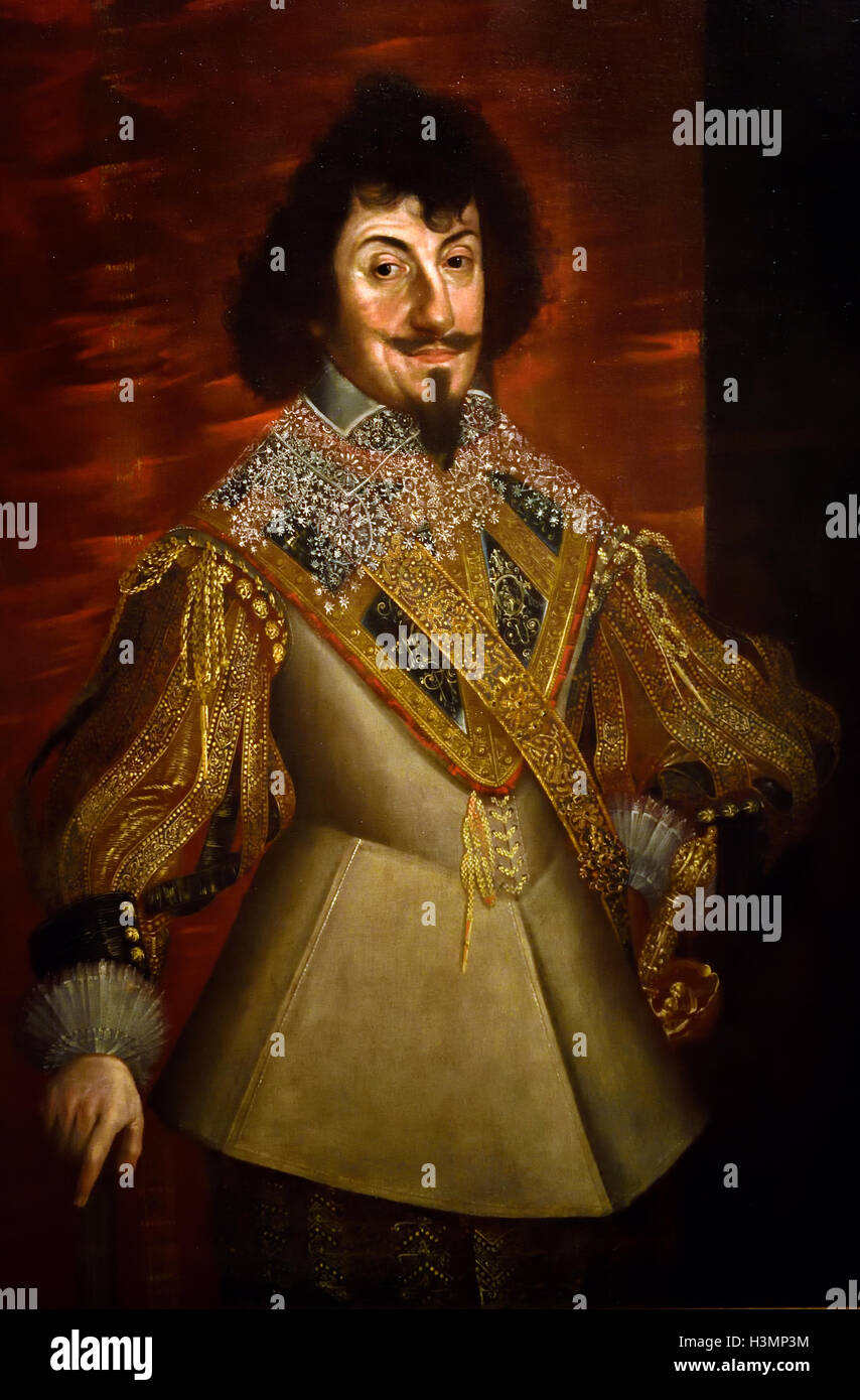 Ritratto di cavaliere imperiale - cavalieri Johann de Werth 1630 il tedesco in Germania Foto Stock