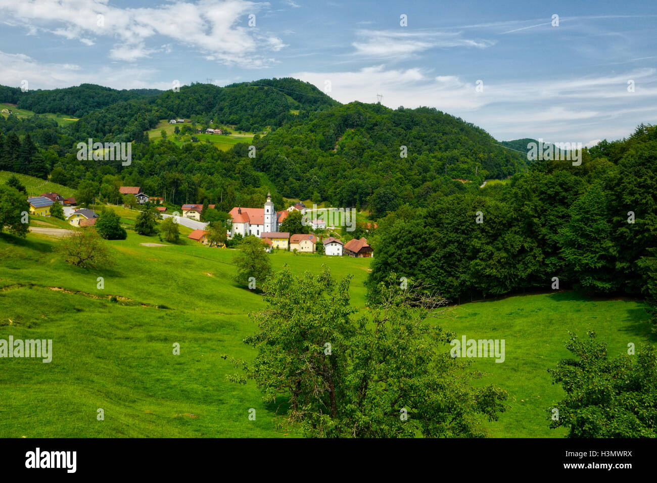 Podcetrtek Slovenia Foto Stock