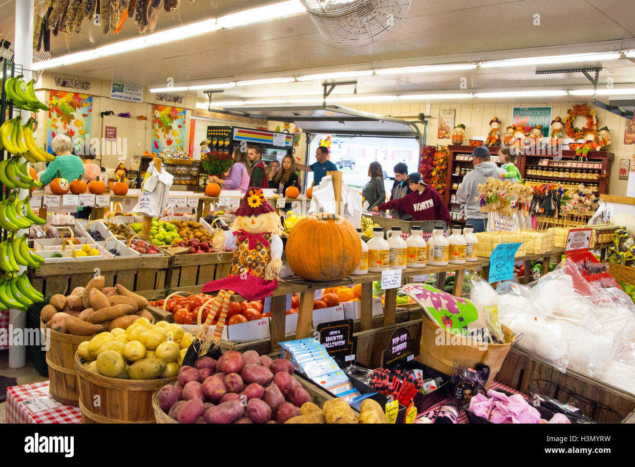 Farm Market Store Foto Stock